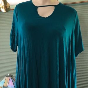 Peekaboo tunic
